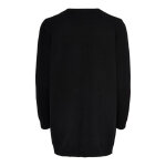 Cardigans en maille col en v manches longues noir luna