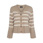 Cardigan en viscose sia marron