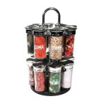Carrousel 2 etages 16 pots couvercle plastique hallie Carrousel 2 etages 16 pots couvercle plastique hallie