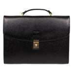 Cartable a4 cuir republique noir