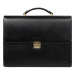 Cartable a4 cuir republique noir ula