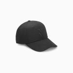 Casquette clem noire  monogramme brod