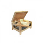 Cave a fromage avec plateau service bois abilene