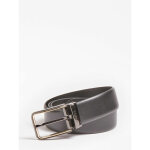 Ceinture ajustable - guess maroquinerie noir en cuir