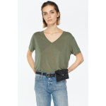 Ceinture en cuir aubane noir