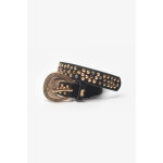 Ceinture en cuir jimena noir