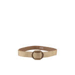 Ceinture en cuir metal