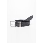 Ceinture en cuir silas noir joel