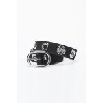 Ceinture en cuir wilden noir gwen