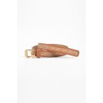 Ceinture en cuir yolipi marron june