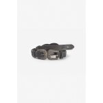 Ceinture loria noir en cuir jade