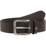 Ceinture marron fonc en cuir