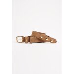 Ceinture sabri marron clo en cuir amy