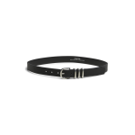 Ceinture synthtique noir dot