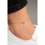 Chanes de cheville heliophilia - 938els1170 argent 925 / 1000