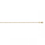 Chaine femme plaqu� or 1, 45 mm - yy5040