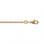 Chaine femme plaqu� or 1, 75 mm - yy505y