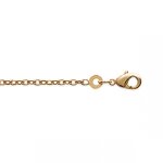 Chaine forat femme plaqu or 1, 75 mm - yy505yy5