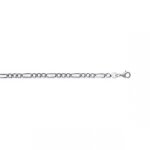 Chaine homme figaro 1 - 3 argent 2, 5mm argent maison de la bijouterie z330v050