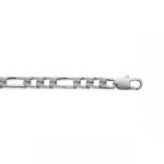 Chaine homme argent rhodi 4 mm - w3yz5y