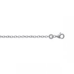 Chaine mixte argent 1, 45 mm - zy5045 Chaine mixte argent 1, 45 mm - zy5045