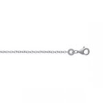 Chaine mixte argent classique 38cm - zy5035 Chaine mixte argent classique 38cm - zy5035