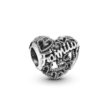 Charm coeur de famille pandora moments