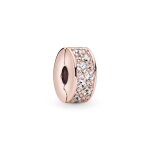 Charm pandora 781817cz - charm clip �l�gance brillante