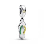 Charm en forme de sandale multicolore pour femme