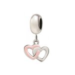 Charms morellato bijoux scz953 - drops double coeur acier mail morellato bijoux