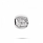 Charm morellato sczk6 - charm lettre h morellato bijoux