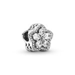 Charm pavé flocon de neige scintillant pandora timeless - argent Charm pavé flocon de neige scintillant pandora timeless - argent