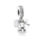 Charm pendant b�b� ours pandora moments