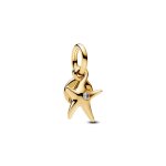Charm pendant double �toile de mer