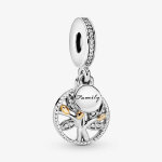 Charm pendentif arbre de vie scintillant pandora moments