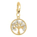 Charms et perles so charm - ch1284 - dore - charm arbre de vie