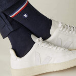 Chaussettes marine en coton