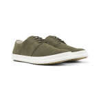 Chaussures homme en cuir vert chasis