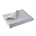 Chemin de lit tibet perle 45 x 240 cm