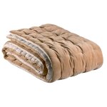 Chemin de lit uni elise camel 90 x 240