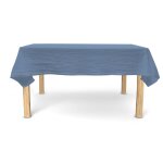 Chemin de table bleu 50 x 150 cm - organic