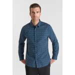 Chemise bleu milo en coton Chemise bleu milo en coton