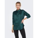 Chemise col chemise manches longues coupe plus longue vert Chemise col chemise manches longues coupe plus longue vert