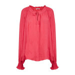 Chemise femme rose en viscose