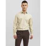 Chemise homme beige en coton tito Chemise homme beige en coton tito
