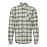 Chemise homme gris en coton