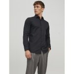 Chemise homme noir en coton ivan Chemise homme noir en coton ivan