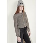 Chemise fille izzygi noir la en viscose lana