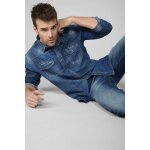 Chemise en jeans juanito bleu james Chemise en jeans juanito bleu james