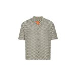 Chemise manches courtes en coton troy craizz noir